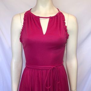 Lanz Original Vintage 1970s Spaghetti Strap Dress